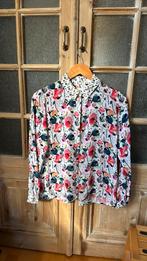 Blouse kleurrijk Pom amsterdam maat 36 cupro, Pom Amsterdam, Verzenden, Zo goed als nieuw, Maat 36 (S)