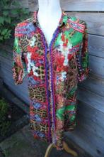 Jurk groen/rood/bruin Antica santoria Giacomo cinque mt S Va, Kleding | Dames, Antica santoria Giacomo c, Ophalen of Verzenden