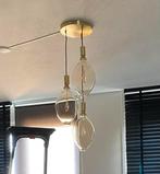 Qazqa plafondlamp goud, Huis en Inrichting, Ophalen of Verzenden, Zo goed als nieuw, Metaal