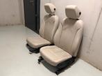 BMW leren voorstoelen, ivoor wit, stoelverwarming, Auto-onderdelen, Interieur en Bekleding, Ophalen, Gebruikt, BMW