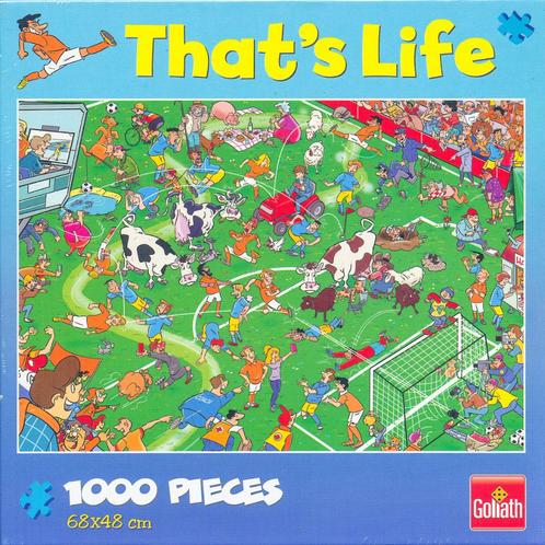 ik zoek nog Goliath That's Life Puzzels, Hobby en Vrije tijd, Denksport en Puzzels, Zo goed als nieuw, Legpuzzel, 500 t/m 1500 stukjes