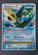 Pokemon Empoleon lv. X promo card, Verzenden, Gebruikt, Losse kaart
