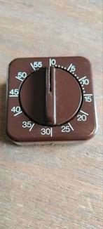 Vintage Italiaanse design  clip kookwekker., Antiek en Kunst, Ophalen of Verzenden