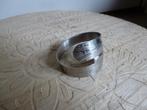 Vintage servetring Waaier van Gero Zilmeta 598, Gebruikt, Ophalen of Verzenden, Rvs of Chroom, Vaatwasserbestendig