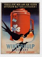 Gezocht: Winterhulp Vogelserie 20-22 Feb. Poster, Nederland, Ophalen of Verzenden