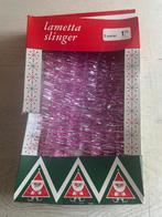 Vintage Lametta Slinger | kerstboomslinger | guirlande, Diversen, Kerst, Ophalen of Verzenden, Gebruikt