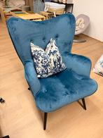 Blauwe Kare Design Fauteuil - Zo Goed Als Nieuw!, Huis en Inrichting, Fauteuils, Ophalen, Zo goed als nieuw, Stof, 75 tot 100 cm