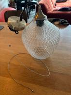 Fraaie Glazen Hanglamp, Ophalen, Zo goed als nieuw, Glas, Minder dan 50 cm