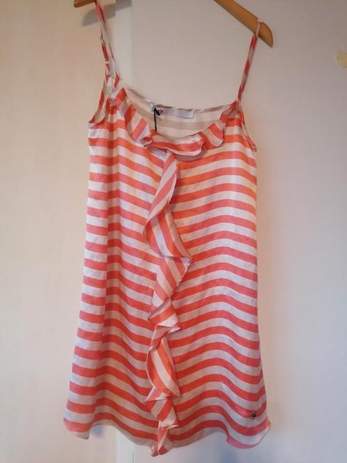 Fairly mooie zijden top/ maat L/nieuw/opruiming, Kleding | Dames, Tops, Nieuw, Maat 42/44 (L), Beige, Zonder mouw, Verzenden