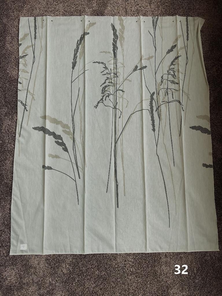 Stof inbetween Artelux Straw 02 vitrage lap 97x110 gordijn, Hobby en Vrije tijd, Stoffen en Lappen, Zo goed als nieuw, Katoen