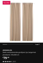 Zo goed als nieuwe deels verduisterende gordijnen, Ophalen, Zo goed als nieuw, 200 cm of meer, 200 cm of meer