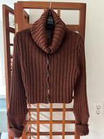 DanielaBizzi Bolero Vest - Maat 44(I), Kleding | Dames, Maat 38/40 (M), Daniela Bizzi, Bruin, Verzenden