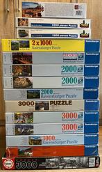 puzzels van 1000, 2000 en 3000 stukjes, Hobby en Vrije tijd, Denksport en Puzzels, Ophalen of Verzenden, Meer dan 1500 stukjes