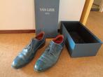 Van Lier Blauwe Herenschoenen in doos. maat 44., Kleding | Heren, Schoenen, Ophalen, Blauw, Van Lier, Zo goed als nieuw
