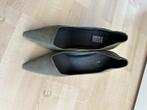 Khaki / donkergroene hakken (NIEUW), Nieuw, Ophalen of Verzenden, Schoenen met hoge hakken, Groen