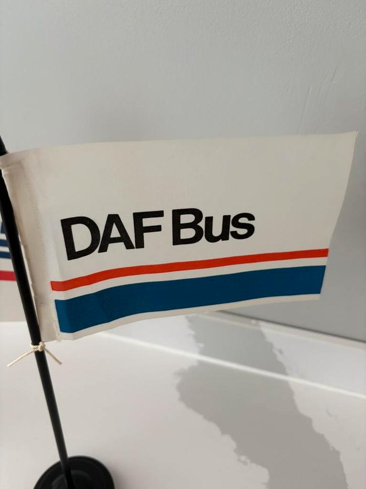 Diverse Daf trucks tafel of buro vlaggen, Verzamelen, Merken en Reclamevoorwerpen, Zo goed als nieuw, Gebruiksvoorwerp, Ophalen of Verzenden