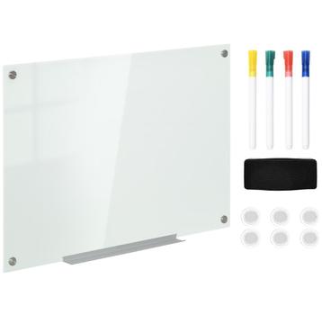 Glazen Whiteboard, Memobord,  wit 90*60 beschikbaar voor biedingen