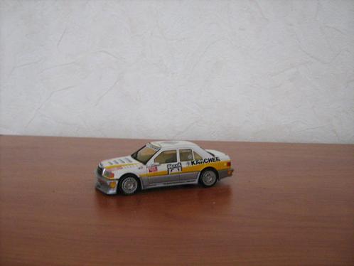 Mercedes 190 E Kärcher sedan. Minichamps Schaal 1:43, Hobby en Vrije tijd, Modelauto's | 1:43, Gebruikt, Auto, MiniChamps, Ophalen