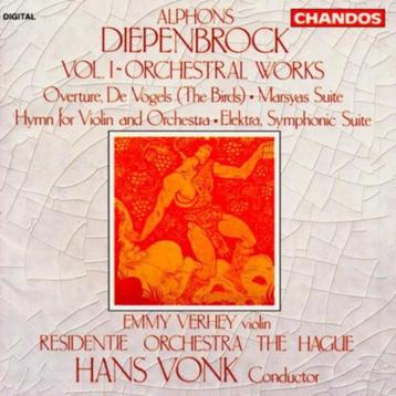 DIEPENBROCK Orchestral works CD VONK CHANDOS beschikbaar voor biedingen