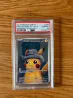 Pikachu grey felt hat psa 10, Ophalen of Verzenden, Nieuw, Losse kaart