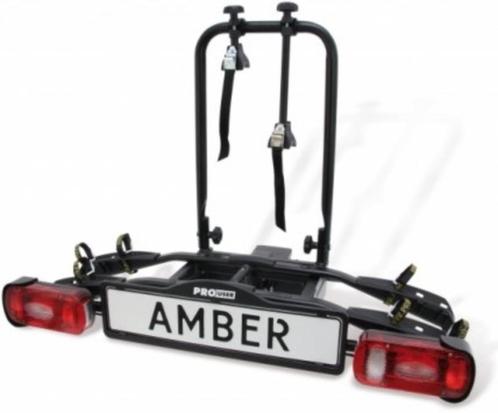 Pro-User Amber 2 | Fietsendrager | 2 Fietsen | Kantelbaar, Auto diversen, Fietsendragers, Nieuw, Trekhaakdrager, 2 fietsen, Brede banden