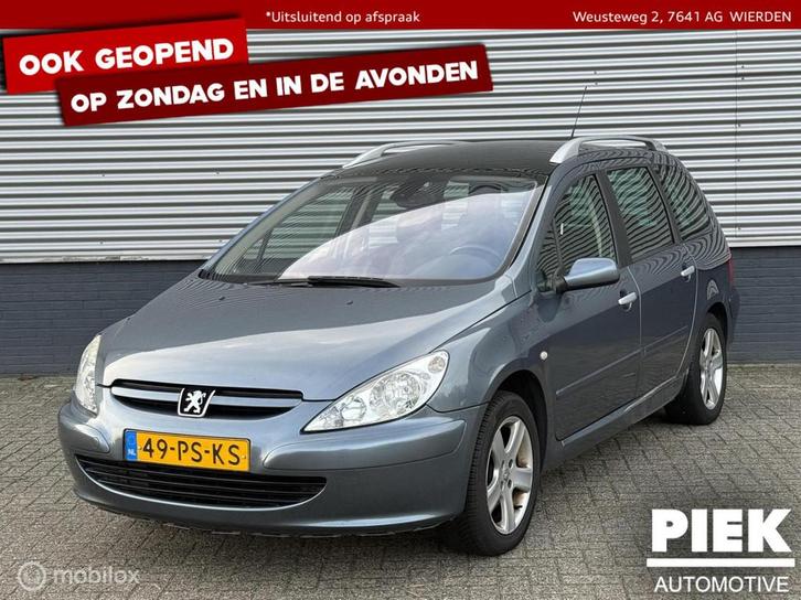Peugeot 307 SW 2.0 16V AUTOMAAT, TREKHAAK, Auto's, Peugeot, Bedrijf, Te koop, ABS, Airbags, Airconditioning, Alarm, Boordcomputer