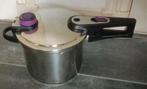 Prachtige Duitse snelkookpan met toebehoren 6 liter, Huis en Inrichting, Ophalen of Verzenden, Gebruikt, Rvs, Kookpan of Snelkookpan
