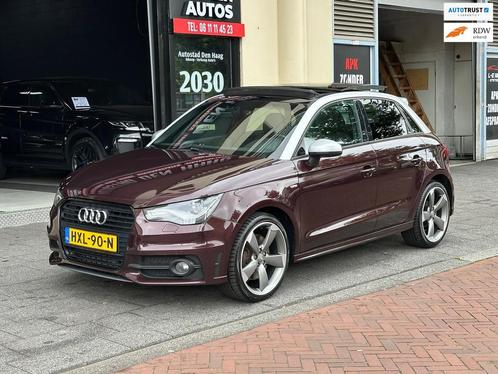Audi A1 Sportback 1.4 TFSI S-Line Automaat Leer Navi Pano, Auto's, Audi, Bedrijf, Te koop, A1, ABS, Airbags, Airconditioning, Boordcomputer