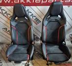 Mercedes A-klasse A35 A45 amg kuipstoelen rode stiksel, Gebruikt, Ophalen of Verzenden