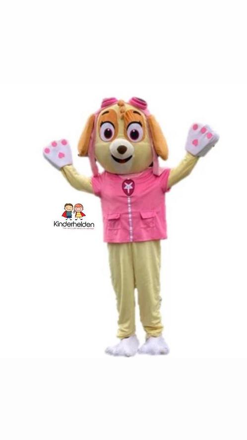 Skye mascotte pak van Paw patrol, Hobby en Vrije tijd, Feestartikelen | Verhuur, Ophalen