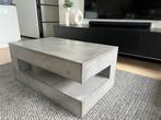Salontafel in Grijze Betonlook Afm. 100x60x45cm, Huis en Inrichting, Tafels | Salontafels, Ophalen, 100 tot 150 cm, 50 tot 100 cm