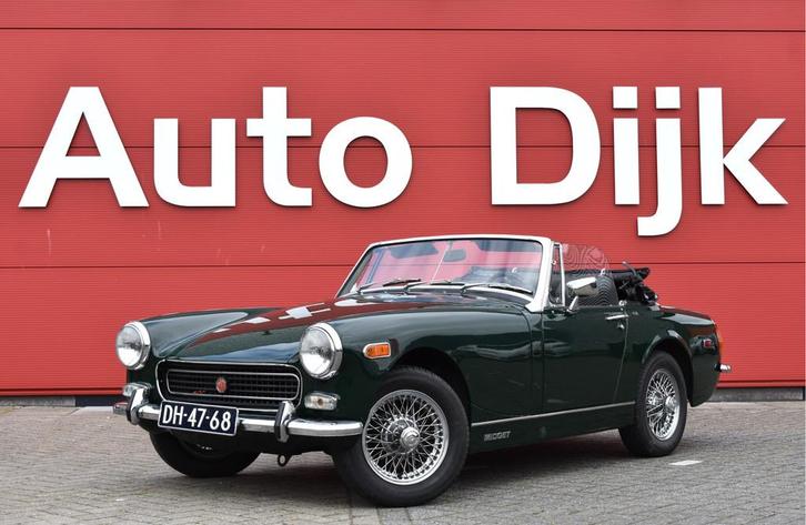MG Midget 1.3 Roadster Gerestaureerd | Cabriolet | Radio | L, Auto's, Oldtimers, Bedrijf, Open dak, MG, Benzine, Cabriolet, Handgeschakeld