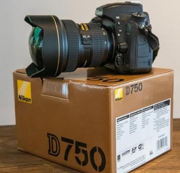 Nikon D750 spiegelreflex camera beschikbaar voor biedingen