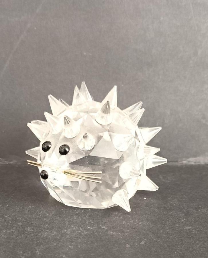 Prachtige Swarovski kristal egel crystal hedghog kristal, Verzamelen, Swarovski, Zo goed als nieuw, Figuurtje, Verzenden