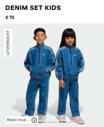 adidas denim set trainingspak, Ophalen of Verzenden, Nieuw, Jongen of Meisje