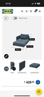 Chaise lounge soderhamn Ikea + evt kussens, Huis en Inrichting, Banken | Voetenbanken en Poefen, Ophalen, Zo goed als nieuw, Rechthoekig
