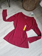 Nieuwe bordeaux Rode Longsleeve - Primark - Maat L, Maat 42/44 (L), Nieuw, Ophalen of Verzenden, Lange mouw