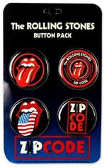 Rolling Stones button pack zip code 2015 off. merchandise, Verzamelen, Muziek, Artiesten en Beroemdheden, Nieuw, Overige typen