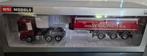 Volvo Wiggers kiptrailer 1:50, Hobby en Vrije tijd, Modelauto's | 1:50, Ophalen of Verzenden, Bus of Vrachtwagen