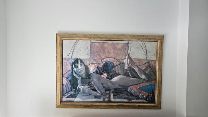 Schilderij, Antiek en Kunst, Kunst | Schilderijen | Abstract, Ophalen