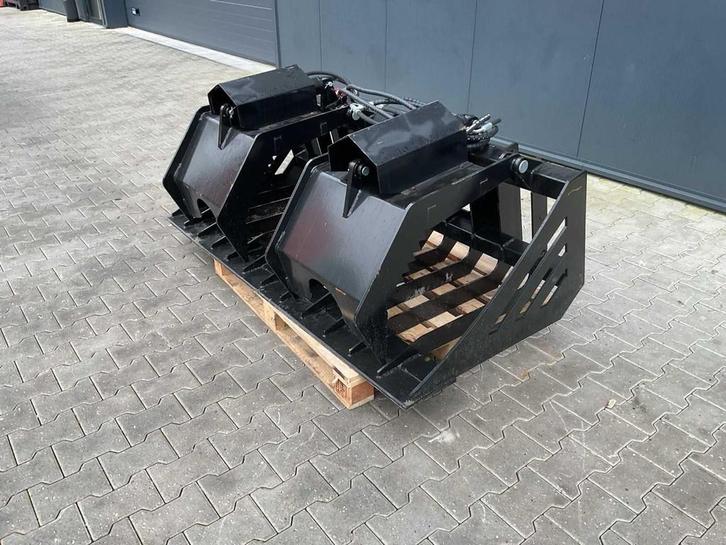 Giyi X-HWG72 Skid steer hollow wood grabber Schranklader, Zakelijke goederen, Machines en Bouw | Kranen en Graafmachines, Wiellader of Shovel