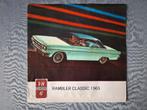 Brochure RAMBLER CLASSIC - 1965 NL, Boeken, Auto's | Folders en Tijdschriften, Verzenden, Gelezen, Overige merken
