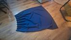 3 gordijnen donkerblauw lichtverduisterend, Huis en Inrichting, Ophalen of Verzenden, Zo goed als nieuw, 100 tot 150 cm