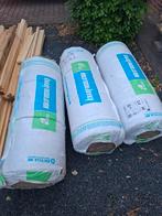 Knauf Naturoll 037 isolatie 90mm 4 volle rollen,, Ophalen, Vloerisolatie, Nieuw, 15 m² of meer