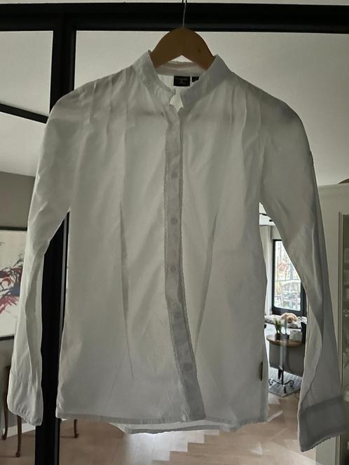 Vingino witte blouse maat 14, Kinderen en Baby's, Kinderkleding | Maat 158, Zo goed als nieuw, Meisje, Overhemd of Blouse, Ophalen of Verzenden