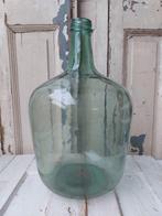 Glazen gistfles / ballonfles brocante, Ophalen of Verzenden