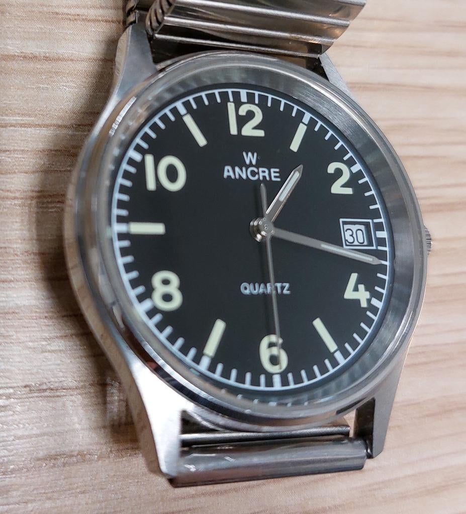 Ancre Horloge Watch 36 mm, Overige merken, Staal, Met bandje, Polshorloge