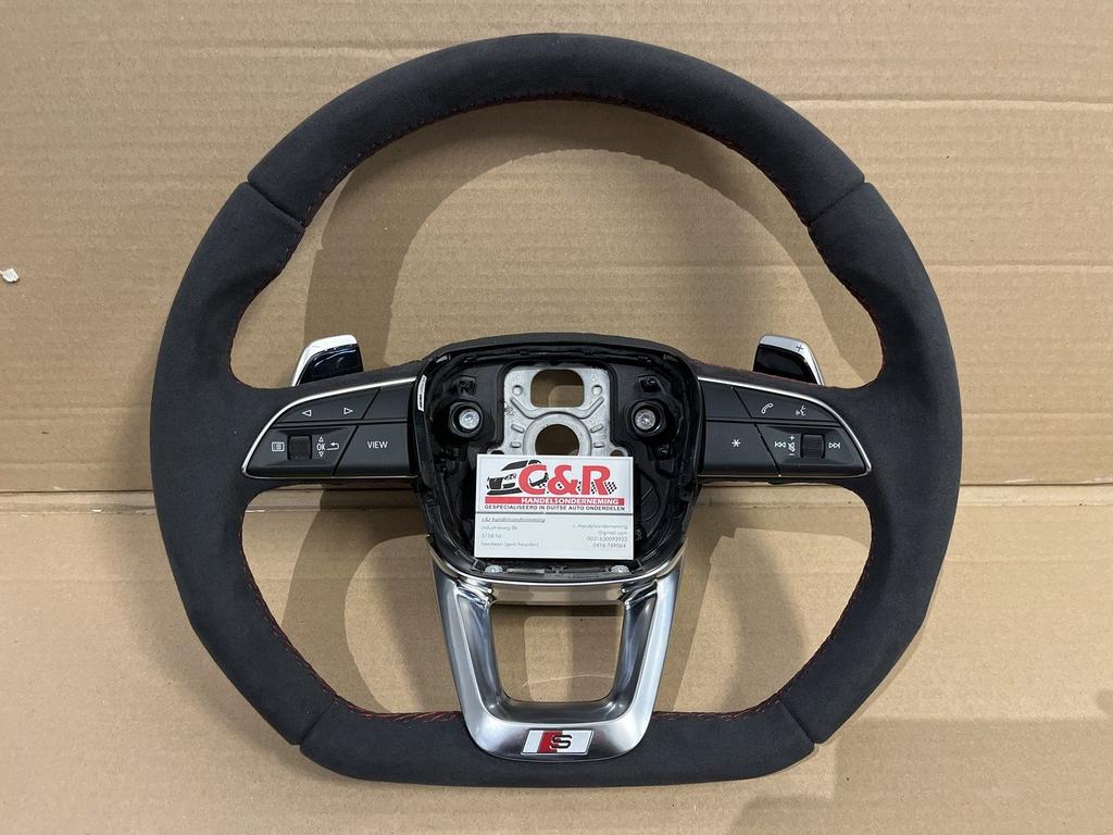 Audi rs stuur stuurwiel q7 q8 alcantara, Auto-onderdelen, Besturing, -, -, Nieuw, -