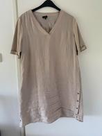 Linnen zomerjurk YEST maat 44, Kleding | Dames, Beige, Maat 42/44 (L), Ophalen of Verzenden, Knielengte