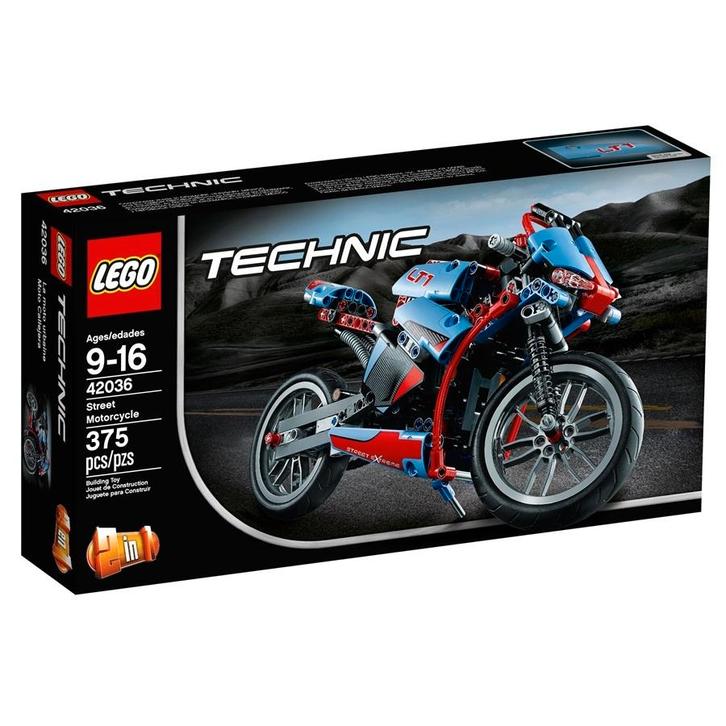 LEGO Technic 42036: Straatmotor     * 't LEGOhuis *, Kinderen en Baby's, Speelgoed | Duplo en Lego, Nieuw, Lego, Complete set
